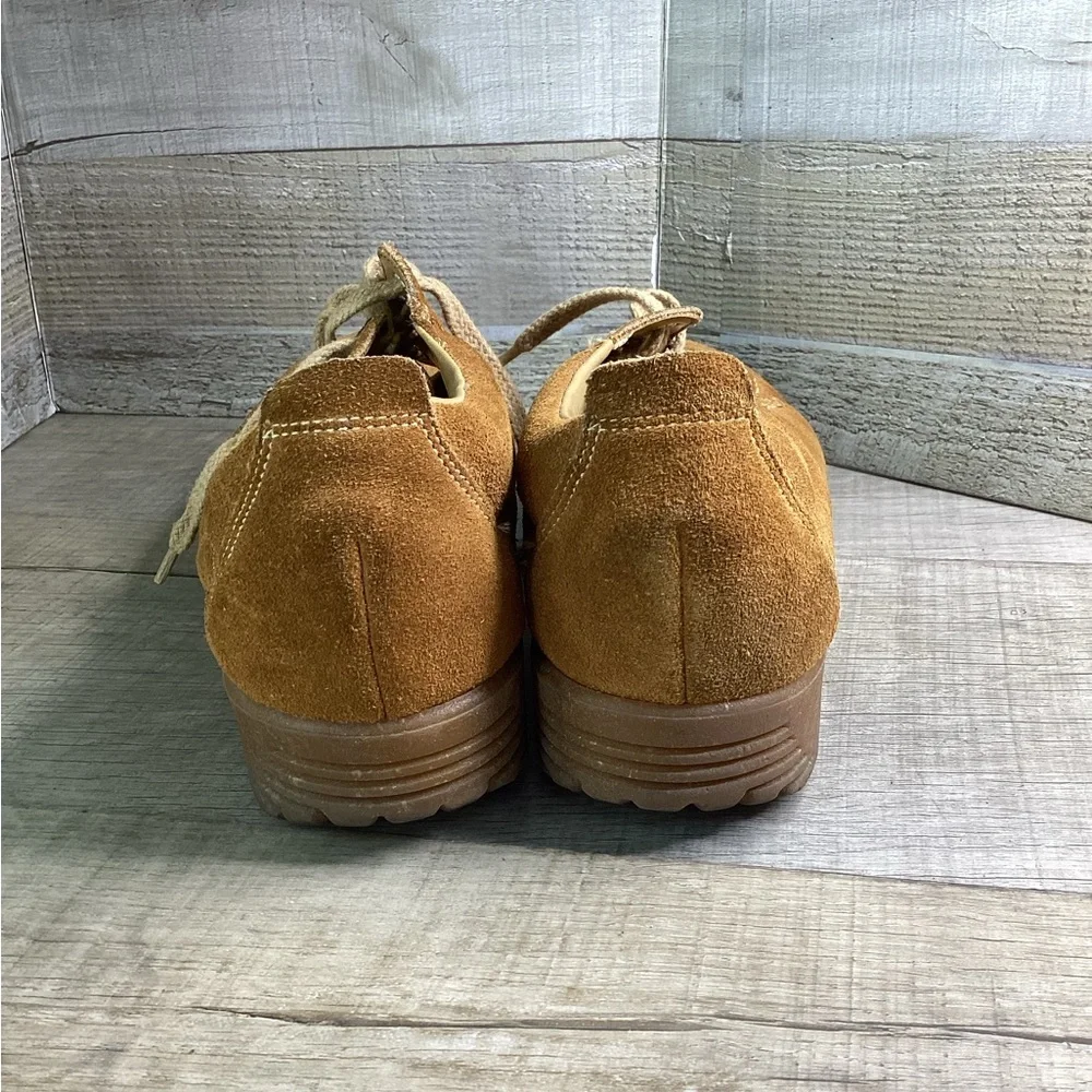 Vintage 1970's Grizzlies Brown Causal Chukka Style Shoes ‎ Men's 8 Women's 9.5